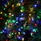 Solar Operated C6 Strawberry String Lights, LED Christmas Fairy Lights 50 LEDs - Multicolor, 8 Modes for Christmas Tree